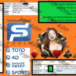 VIP4DP JACKPOT TOGEL PASARAN SINGAPORE Rp 10.000.000,- LUNAS