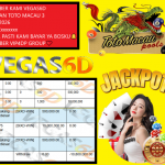 VEGAS6D JACKPOT TOGEL PASARAN TOTO MACAU 3 Rp 10.800.000,- LUNAS