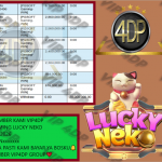 VIP4DP JACKPOT PGSOFT GAMING LUCKY NEKO Rp 20.000.000,- LUNAS