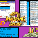 VEGAS6D JACKPOT PGSOFT GAMING MAHJONG WAYS Rp 50.000.000,- LUNAS