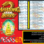 VEGAS6D JACKPOT PGSOFT GAMING MAHJONG WAYS Rp 34.000.000,- LUNAS