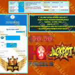 VIRAL4DP JACKPOT PASARAN HONGKONG POOLS Rp.10.500.000,- LUNAS
