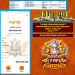 VIRAL4DP JACKPOT PRAGMATIC ” Gates of Olympus Super Scatter ” Rp.13.400.000,- LUNAS