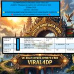 VIRAL4DP JACKPOT PRAGMATIC GATES OF GATOT KACA 1000 Rp 10.000.000,- LUNAS